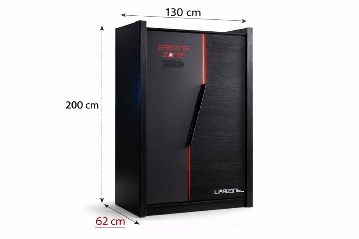 Hanah Home Gaming Zone 2 Antracita Hanah Home Gaming Zone 2 Antracita